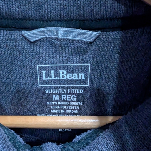 L.L. Bean Sweater Vest Charcoal Grey - Picture 4 of 4